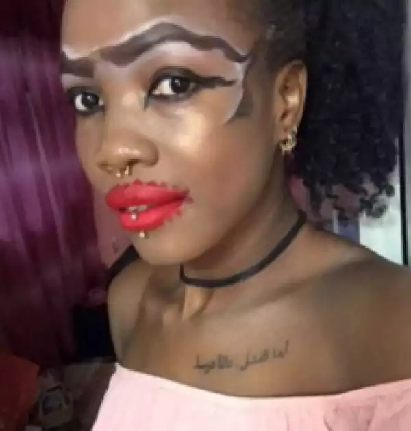 Checkout These Funny Looking Squiggly Eyebrows (Photos)